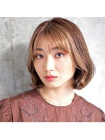 アッシュ 清瀬店(Ash)&nbsp;大人かわいい20代30代40代/顔回りインナーカラー/ボブ