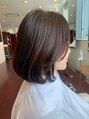 ヘアサロン ハレ(HAIR SALON HARE)&nbsp;レイヤーボブ透け感のあるサイドバング☆