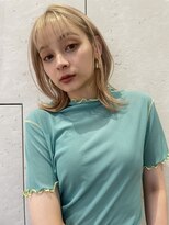 ロンドシエル 横浜(Lond ciel)&nbsp;レイヤーミディアム/くびれミディアム/ハイトーン/韓国