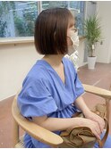 酸性ストレート　ボブ　ミニボブ　切りっぱなしボブ　ショート