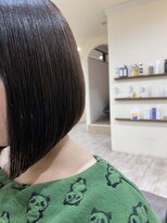 ラボヌールヘアーノーブル 新越谷店(La Bonheur hair noble)&nbsp;前下がりボブ/髪質改善/ラベンダーアッシュ