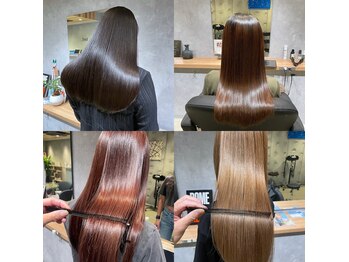 Vel. 髪質改善ストレート/縮毛矯正/ショートヘア/ボブ/メンズ