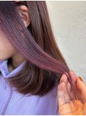 イヤリングカラー/ラベンダーピンク