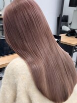 キラ 原宿(KILLA)&nbsp;グレーベージュ_レイヤーロング_ケラチントリートメント髪質改善