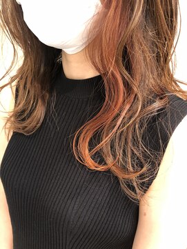 ザナドゥ 巣鴨店(Xanadu) オレンジ×イヤリングカラー