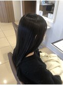 茶色味を抑えたヘアカラー