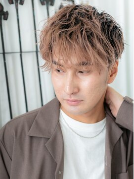 メンズヘア ビーセカンド 草加店(MENS HAIR B-2) 外国人風グラデーションツイスパでエアー感マッシュE草加