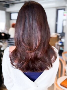 レノラ 本町(LENORA) ◯着物メルティカラー似合わせカットウェーブミディアムレイヤー