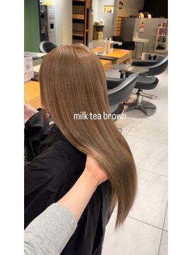 リー 京橋(Lee) ミルクティーブラウンカラー