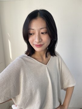 エクリ シセイドウ 麻布十番店(equri×SHISEIDO) ミディアムヘア