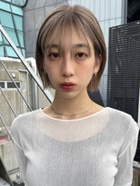 ナループロア ルームー(Nalu pu loa ROOMOO)&nbsp;ボブ/ミニボブ/ハイトーンボブ/ベージュカラー