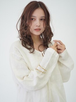 ヘアメイク ブーケ(HAIR MAKE Bouquet)の写真/【橋本駅スグ★】最旬トレンドを取り入れたパーマで、毎日のスタイリングも簡単に♪毎日可愛いが続く☆