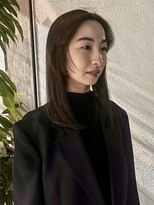 エイミー(amy.) 髪質改善トリートメント×顔まわりカット【山口担当】