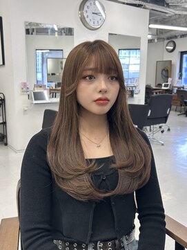 ハピネス 梅田茶屋町店(HAPPINESS) Low layer cut × beige