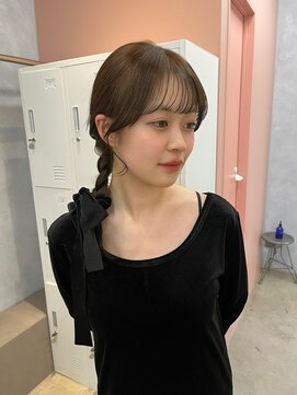 アマーク(a mark) 【住野 桃香】顔周りcut