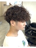 波巻きスパイラルパーマ