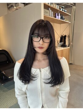 エルム 原宿 表参道(yelm) フェイスレイヤー/透明感カラー