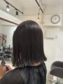 リュール バイ ヘッドライト 北千住店(lueur by HEADLIGHT) アイロン未使用なナチュラルボブ