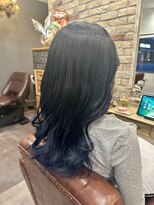 アレガート バイフレア(allegato by flare)&nbsp;ブラックからブルーのグラデーション