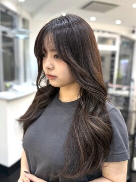 テテ(TETE) レイヤーカット/チョコレートブラウンカラー