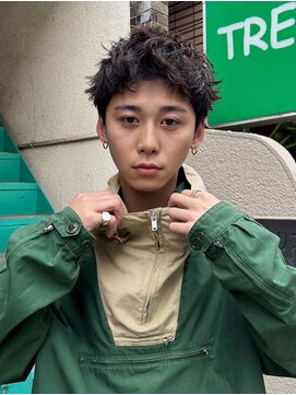 ヒュージ 三軒茶屋(huge) スパイキーショート/ニュアンスパーマ/メンズカット/メンズ