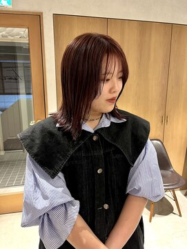 コフィー バイ メルト 吉祥寺(cofy by melt) 【石川絢佳】ピンクラベンダー/切りっぱなし/吉祥寺