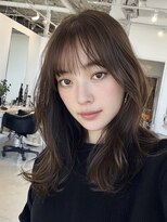 サン 大阪梅田(SUNC)&nbsp;レイヤーカット/くびれヘア/シアベージュ/梅田/韓国/大阪梅田駅
