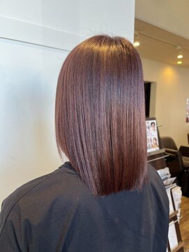 ビーワールド(B WORLD) 【かえで】美髪ストレートボブ（落ち着きブラウン）