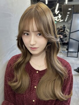 ジーナ 池袋(Zina) ベージュカラー/ヘーゼルベージュ/韓国ヘアー/ヨシンモリ/池袋