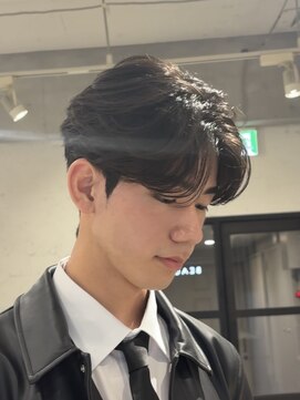 綿貫航太◎ダウンパーマ/韓国アイドルセンターパート