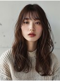似合わせカット/大人ガーリー/ダークアッシュ【千葉/千葉駅】