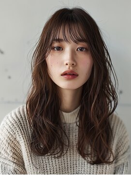 フィット ヒュー 千葉(fit hue) 似合わせカット/大人ガーリー/ダークアッシュ【千葉/千葉駅】