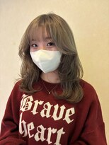 コルク バイ マグ 松本駅前(COLK by Mag)&nbsp;冬の美人髪◎ラベンダーブリーチ×小顔くびれレイヤー