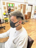 ヘアスタジオ ロメオ(hair studio Romeo)&nbsp;フェードホワイトブリーチフェザーアップ