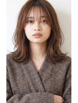 ガーデン ジングウマエ(GARDEN jingumae) 似合わせミディアムレイヤーカット大人ガーリースタイル