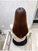 着物ヘア/大人ガーリー/ダークアッシュ/似合わせカット/人形町