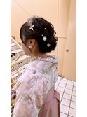 ルーズシニヨン