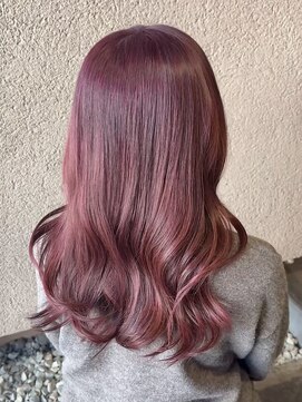 サラジュ 仁川店(SARAJU) 【Wカラー特化】今田担当 ブリーチなし×ココアピンクラベンダー