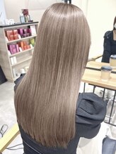アンフェリール 原島店(Em Fellir)&nbsp;ロング/グレージュ/10代20代