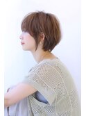垢抜け丸み夏ショート