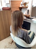 ＃ハイライト＃白髪ぼかし＃インナーカラー＃ブリーチ
