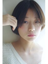 エシカ(ethica)&nbsp;[ethica_南船場] ナチュラルダークアッシュ×ショートボブ