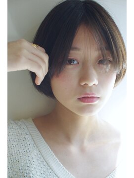 エシカ(ethica) [ethica_南船場] ナチュラルダークアッシュ×ショートボブ