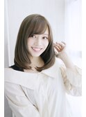透け感たっぷり内巻きワンカール