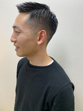 スパークス(SPARKS) グラデーションアップバングショート