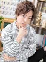 カバーヘア ブリス 戸田公園西口店(COVER HAIR bliss)&nbsp;くせ毛風パーマでセクシー★かき上げヘアa戸田公園10代20代30代