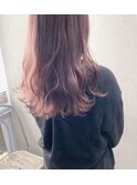 ☆Ｚｉｎａ☆ピンクベージュ揺らぎウェーブ♪