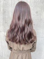 ノラキチジョウジ(NORA KICHIJOJI)&nbsp;ピンクベージュカラー 波ウェーブで艶感アップ！