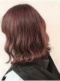 《Blue》#レッドバイオレット#波打ちウェーブ