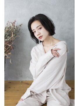 トティア 福島(Totia) 【Totia福島】春パーマ×外ハネボブ×ミントベージュ